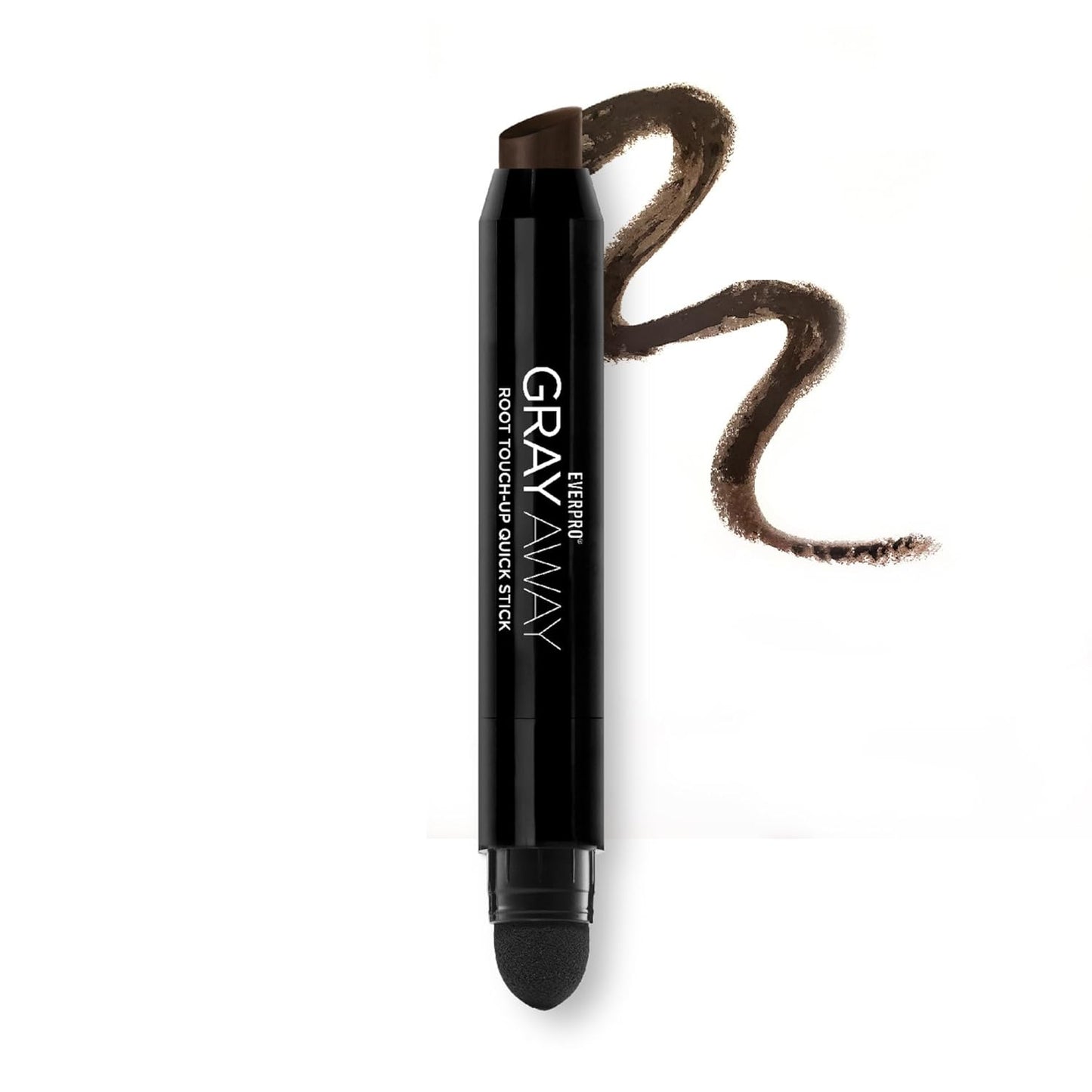 Gray Away Root Touchup Stick - Quick Application for Black/Dark Brown Hair | 0.1 Oz