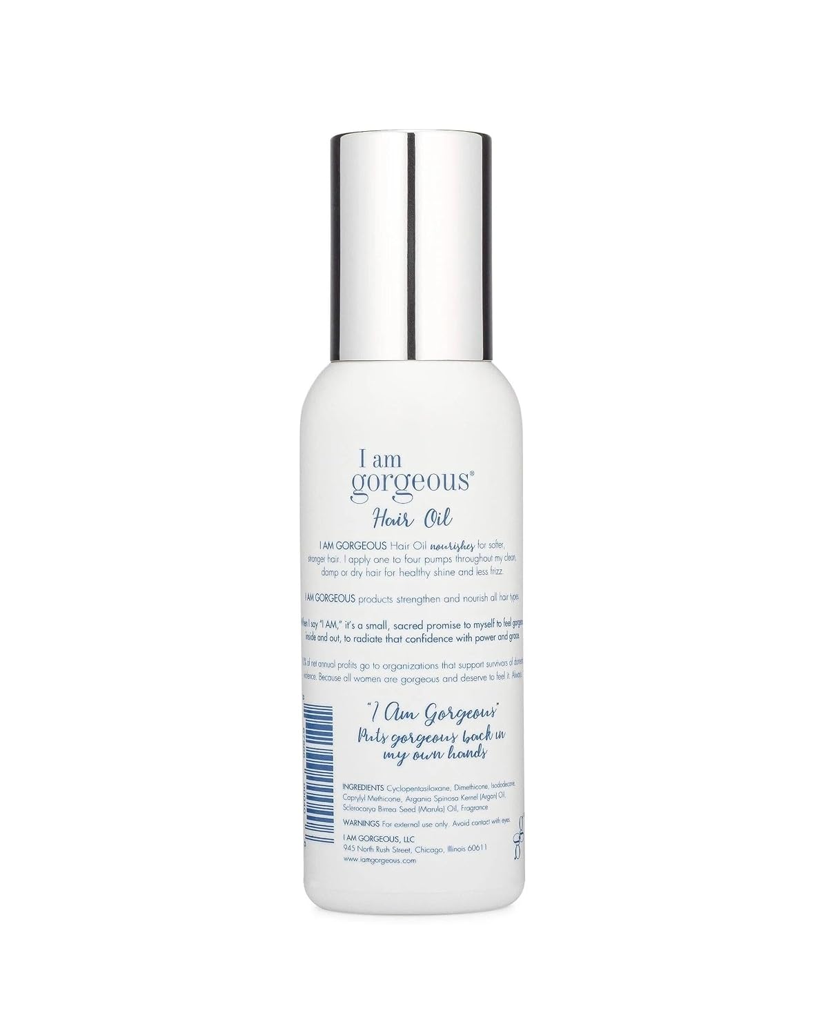 Gorgeous Hair Oil - Frizzy Hair Solution with Marula & Argan Oil | Lightweight Hydration for Curly, Damaged Hair