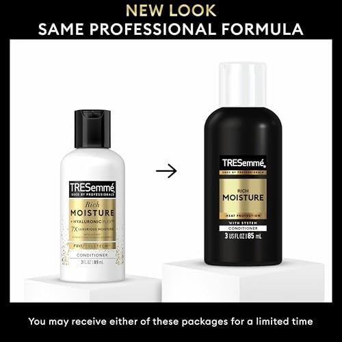 TRESemmé Rich Moisture Conditioner, Hyaluronic Acid Hydrating Formula (12 x 3oz)