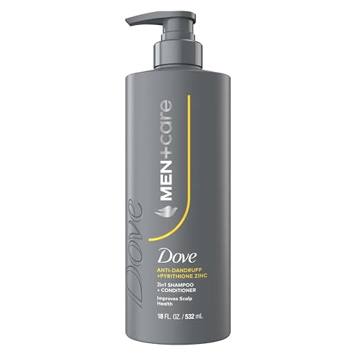 Dove Men Anti-Dandruff 2-in-1 Shampoo & Conditioner 18oz - Flake-Free Hair Care