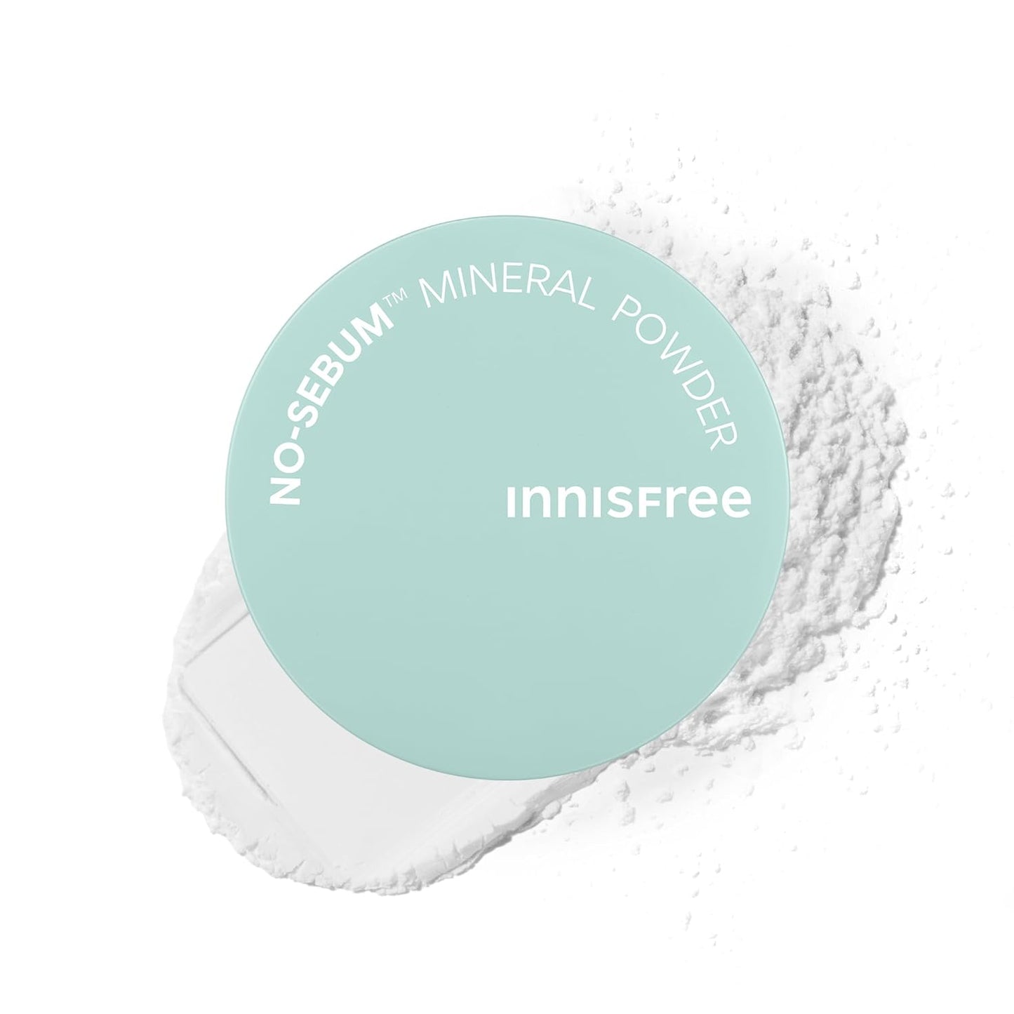 Innisfree No Sebum Powder - Limited Edition Pink & Peach Loose Powder for Brightening & Mattifying | All Skin Types, Cherry Blossom