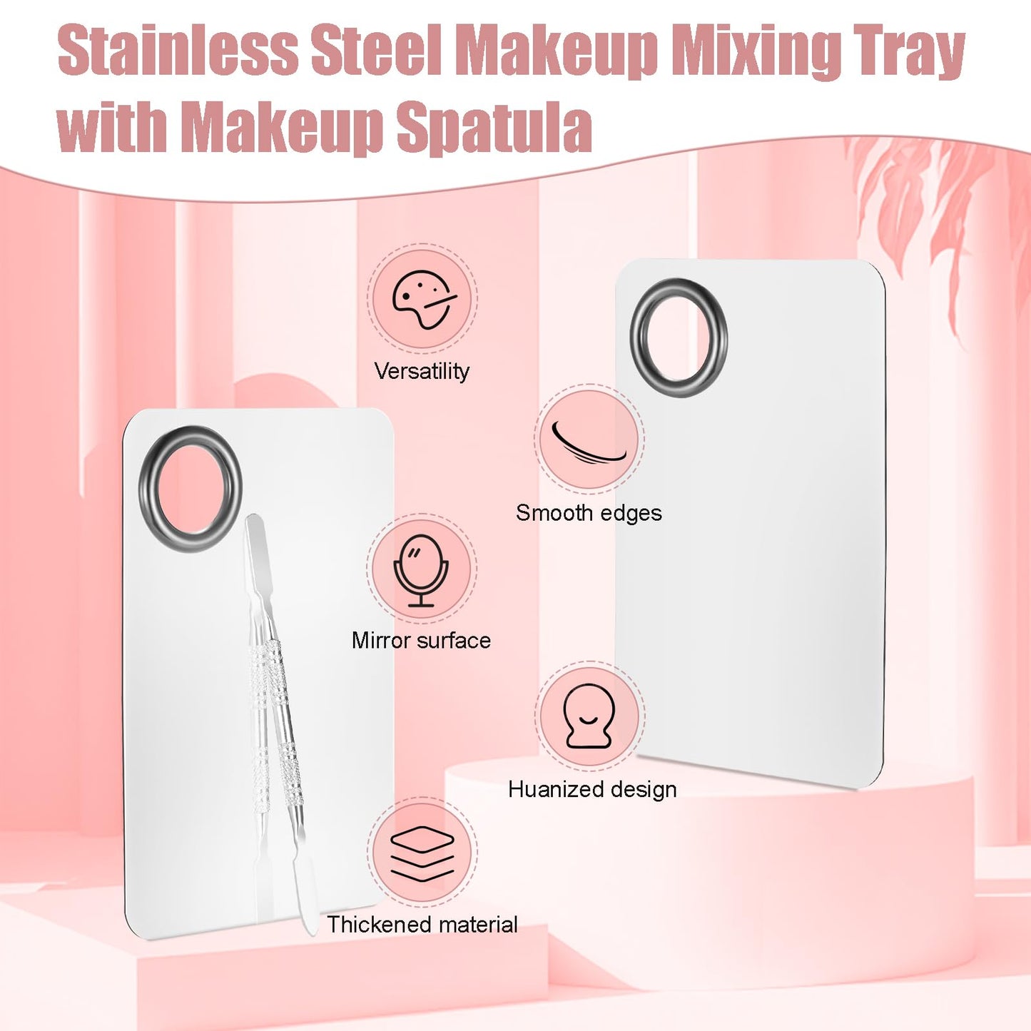 Cosmetic Makeup Palette, Mixing Palette Foundation Mixing Makeup Palette
