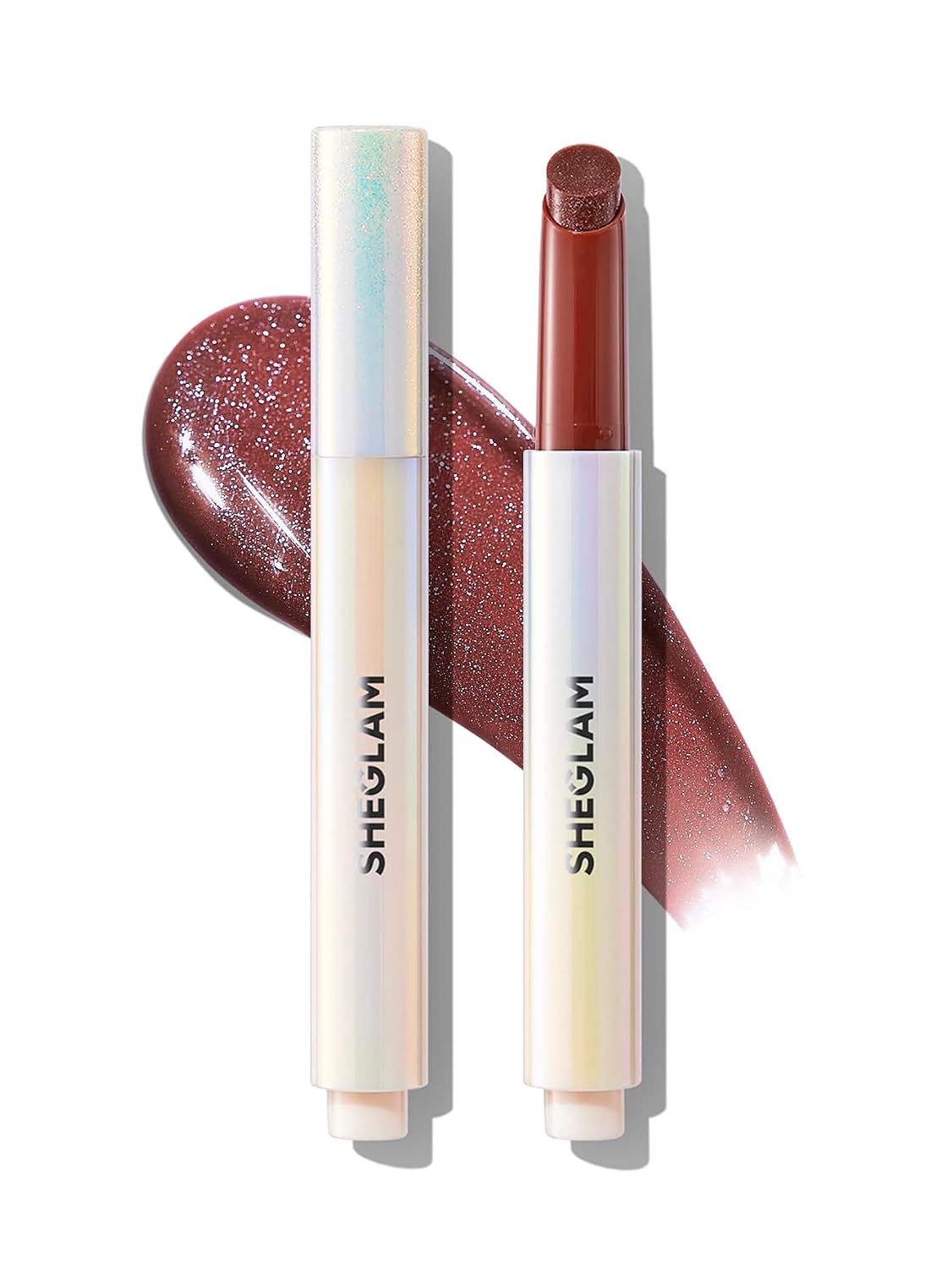 SHEGLAM Pout-Perfect Lip Gloss | Moisturizing Shimmer Lip Plumper - Sugar Crystal