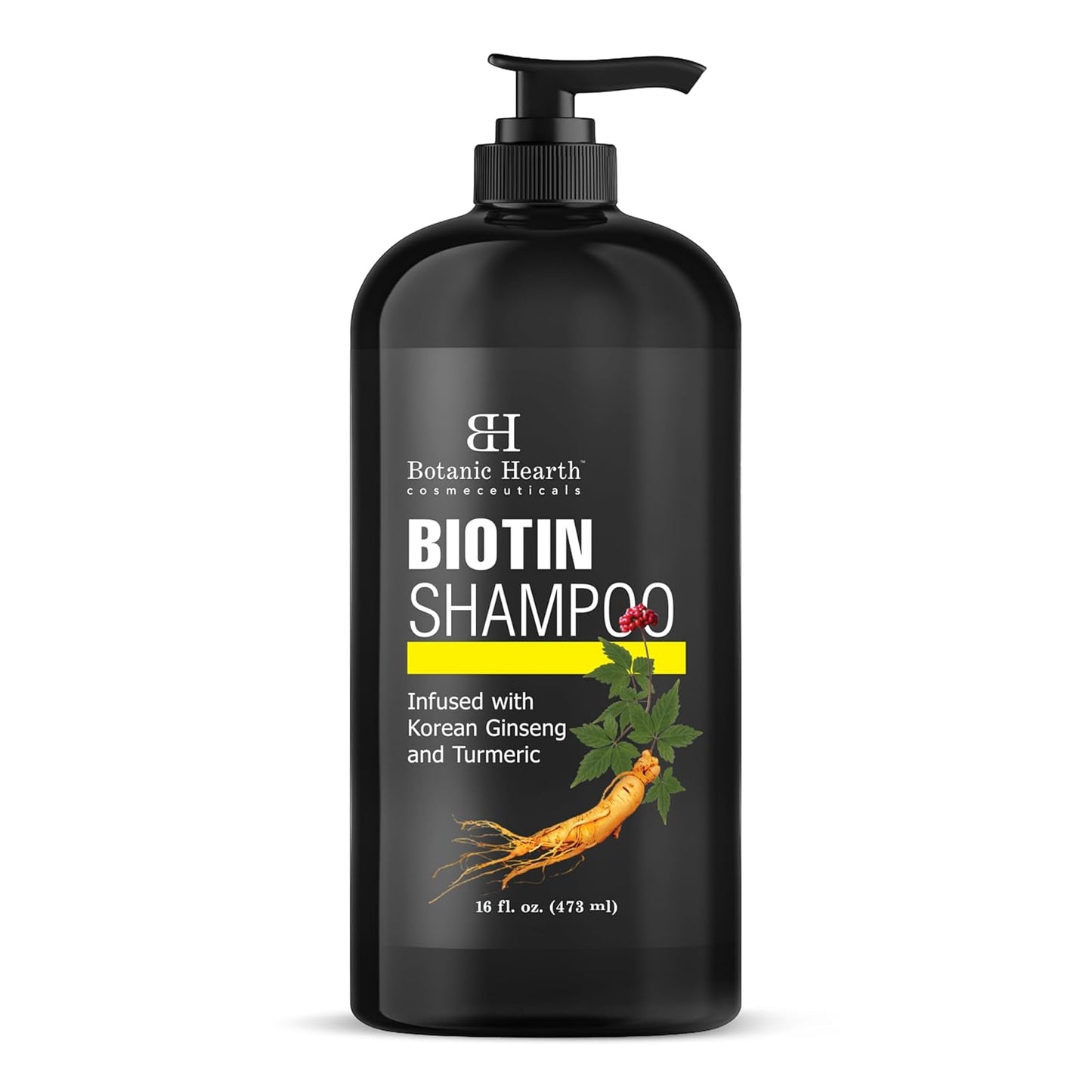 Botanic Hearth Argan Shampoo - Hydrating & Volumizing Formula for All Hair Types | 16 fl oz