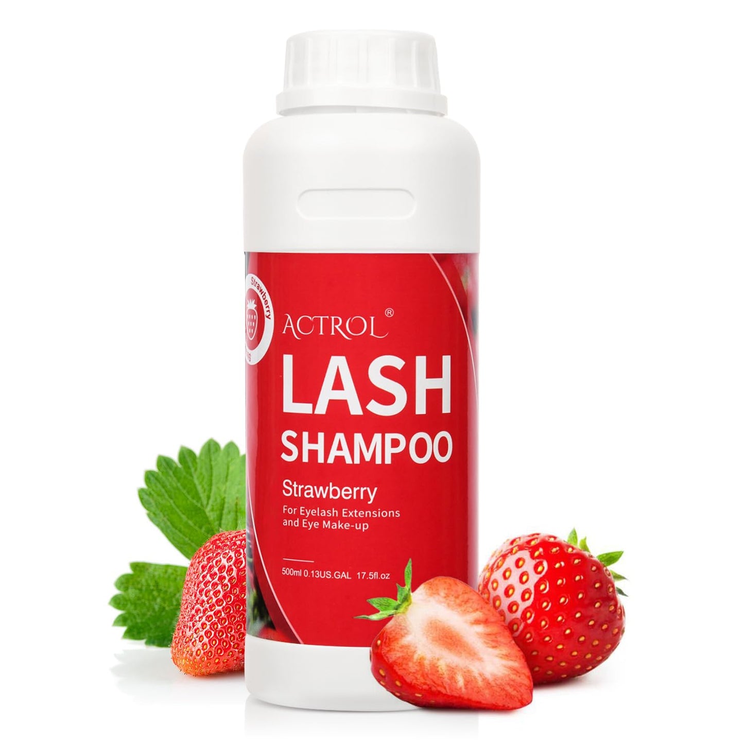 Eyelash Extension Cleanser - Natural Aloe Foaming Shampoo 60ML | Paraben & Sulfate Free, Non-Irritating