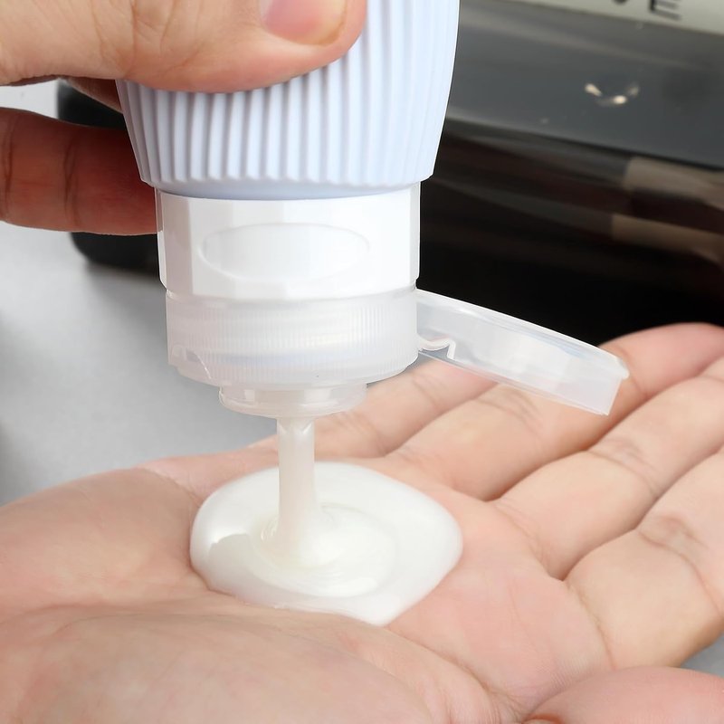 Travel Bottles Set - 16 Pack TSA Approved Leak Proof Silicone Containers for Toiletries | Refillable Travel Accessories