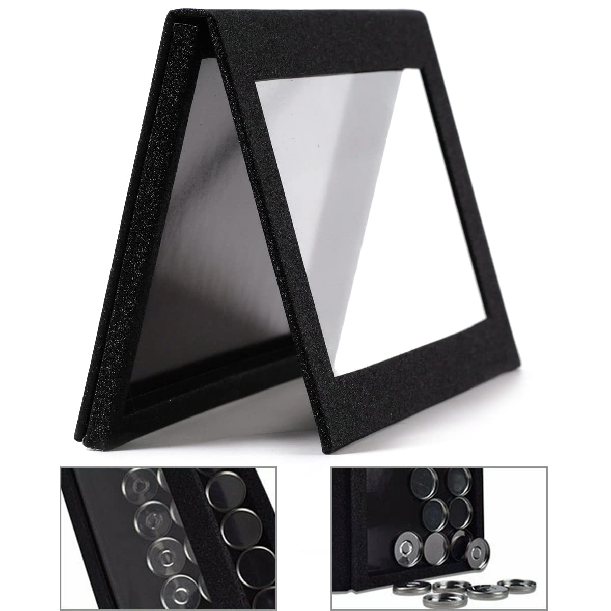 VANANA Empty Magnetic Palette, Makeup Storage Tool for Eyeshadow Powder Highlighter, Keeps Pans Safe Travel Portable