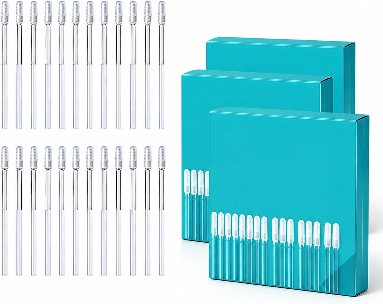 Reusable Sticky Ear Cleaning Sticks - 24 Pcs Gentle Adhesive Ear Swabs with Soft Tips | Home Ear Wax Removal Tools