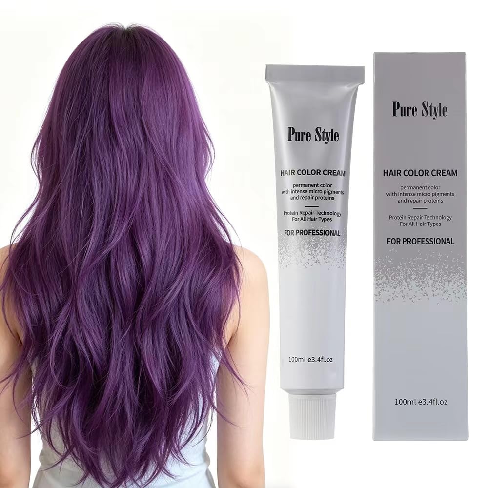 Hair Color Diluter Cream - Ammonia-Low Permanent Dye for At-Home Salon Quality | 3.4 fl oz (100ml) Nourishing Formula