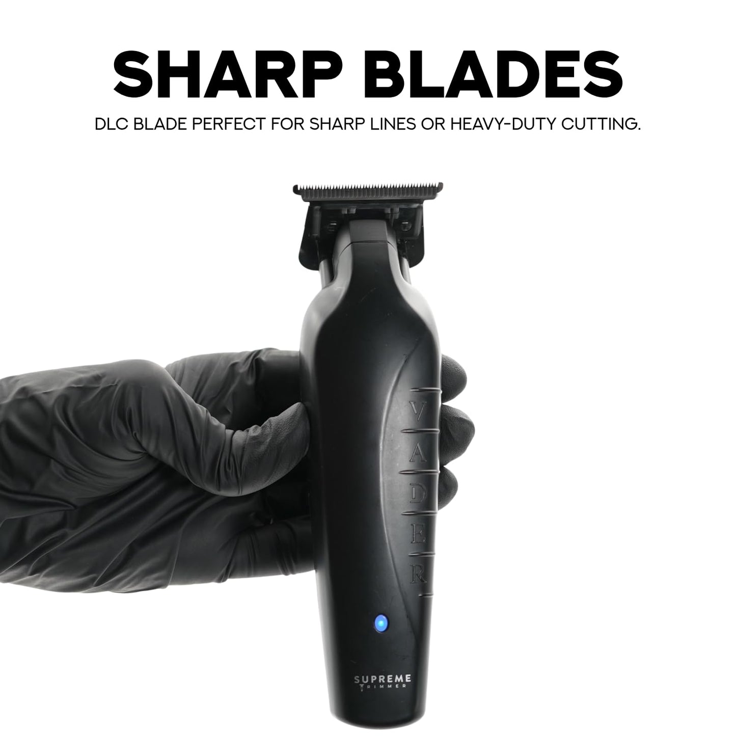 Supreme Trimmer Vader ST3778 – Professional Cordless Barber Liner | 210 Min Runtime, 7000 RPM Motor, Zero Gap DLC T-Blade, USB-C Fast Charging | Beard, Hair & Body