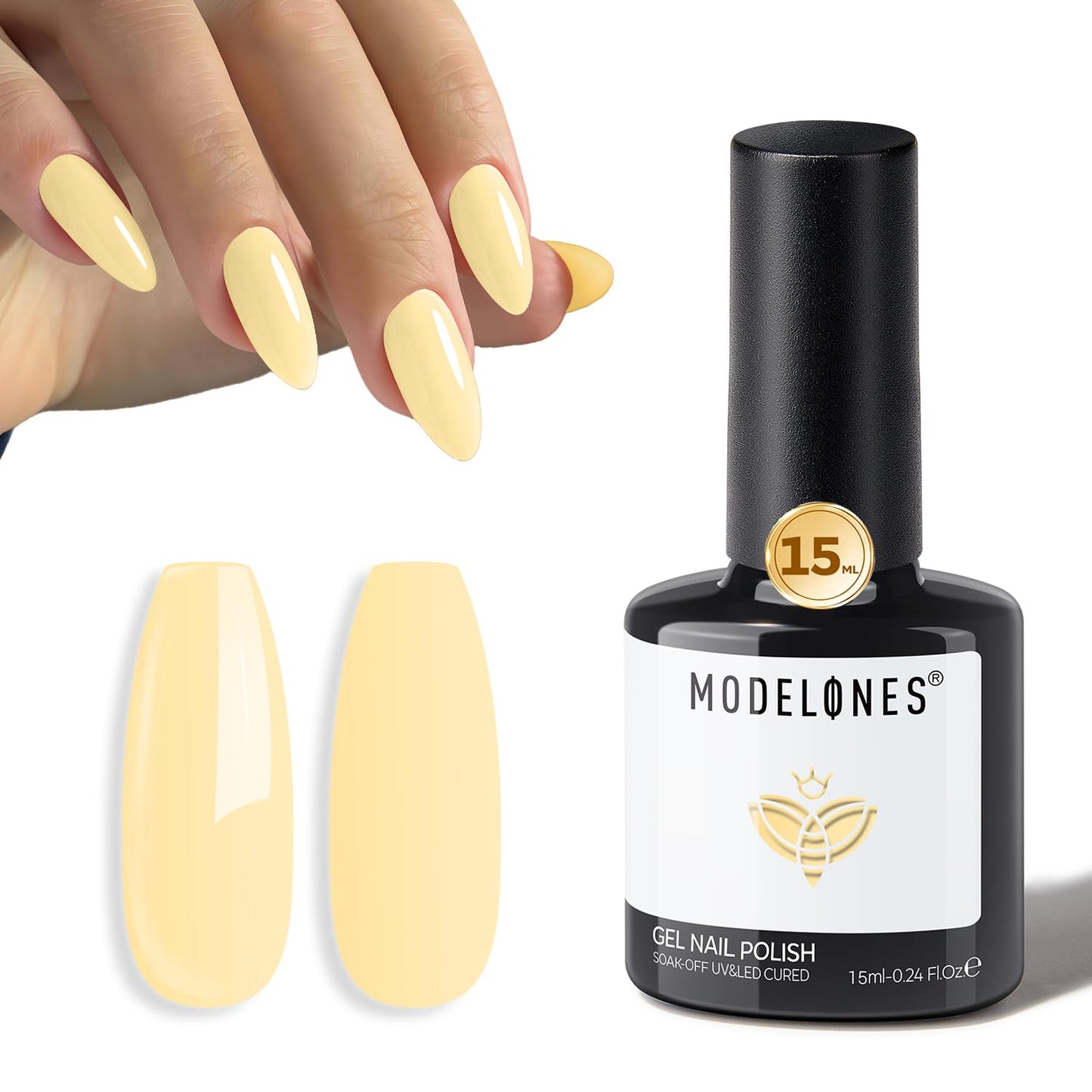Nude Cat Eye Gel Nail Polish - Holographic Glitter & Shimmer | 15 ML Translucent Color
