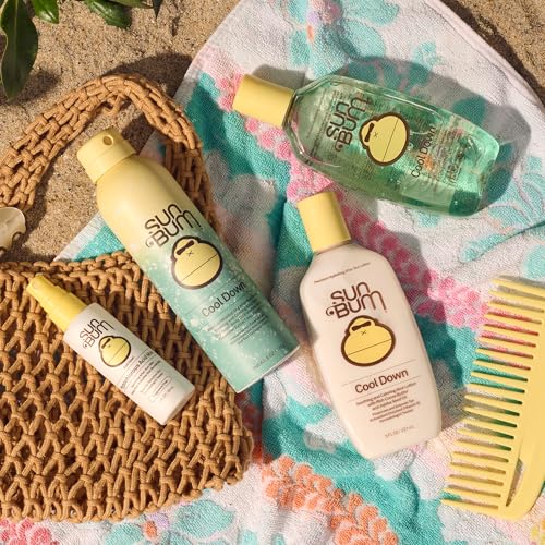 Sun Bum Cool Down Aloe Vera Gel - Vegan After Sun Care to Soothe and Hydrate Sunburn - 8 oz