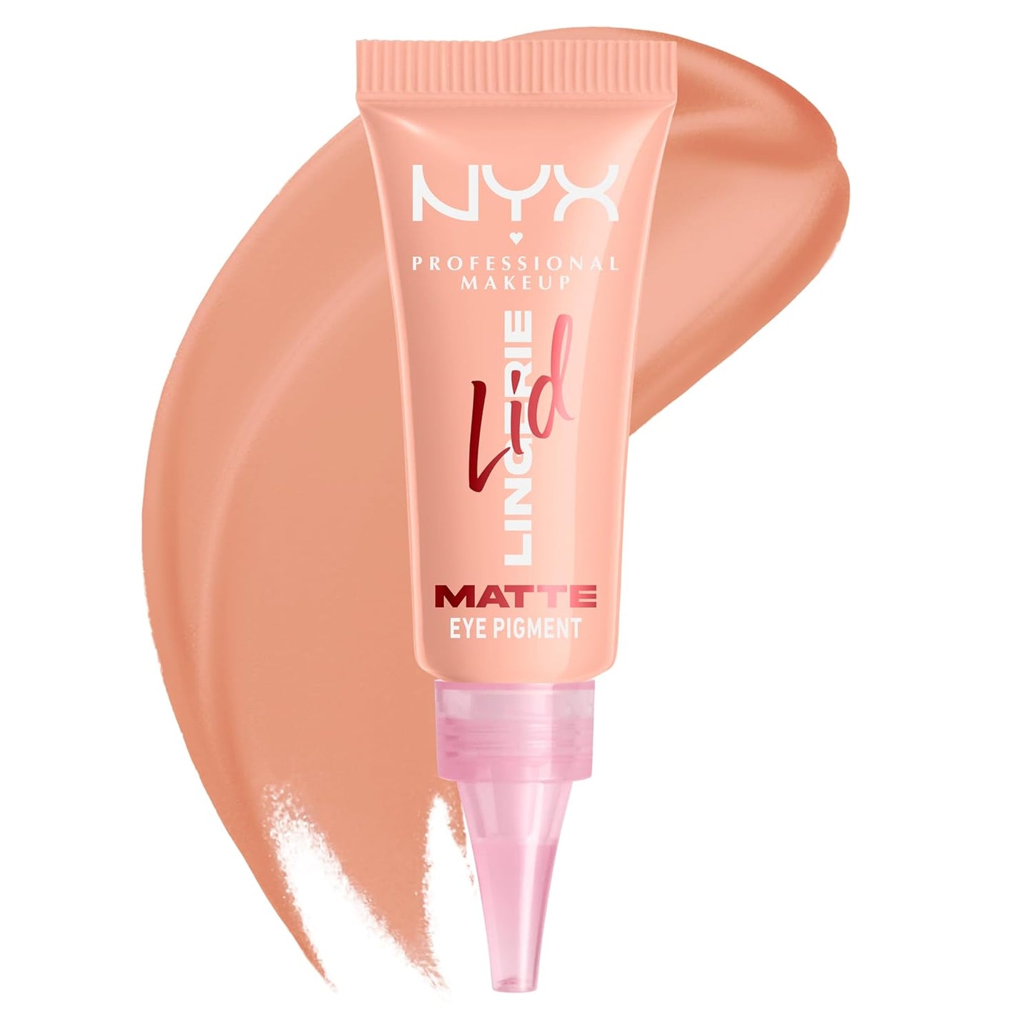 NYX Lingerie Cream Eye Pigment - Long-Lasting Eyeshadow, Beige Appeal | 0.2 fl oz