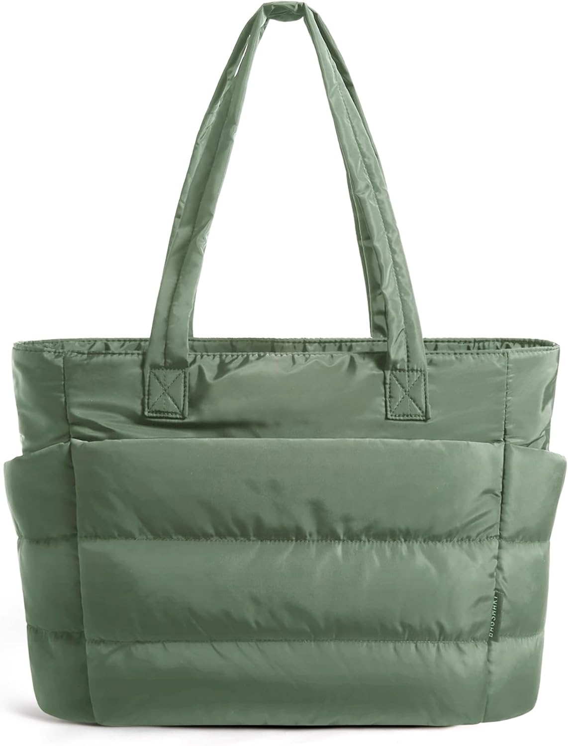 BAGSMART Tote Bag for Women - Lightweight Puffy Shoulder Bag with Compartments for Travel & Gym | Versatile Design