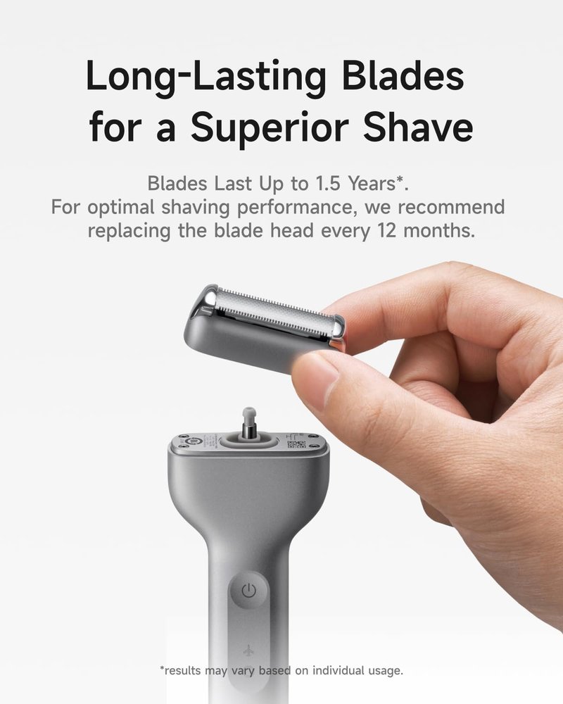 Laifen T1 Pro Electric Shaver Replacement Trimmer Head (Space Gray Aluminum Alloy)