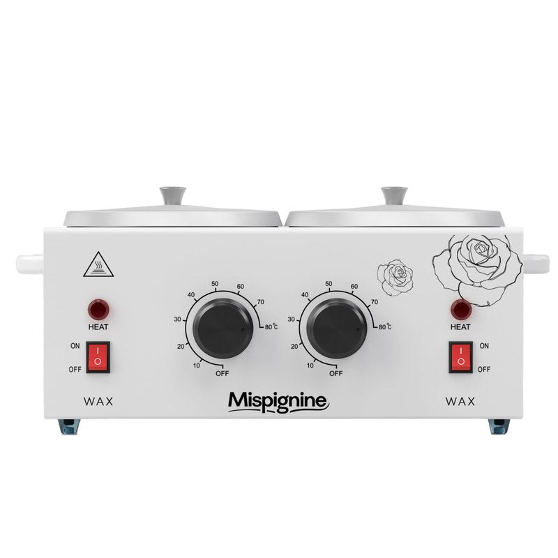 Double Wax Warmer Professional for Hair Removal, Large Wax Pot Electric Waxing Heater for Spa and Salon Equipment.