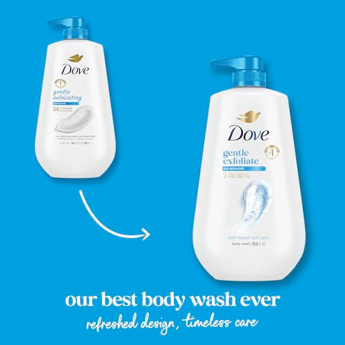 Dove Gentle Exfoliating Body Wash with Sea Minerals - 30.6 oz