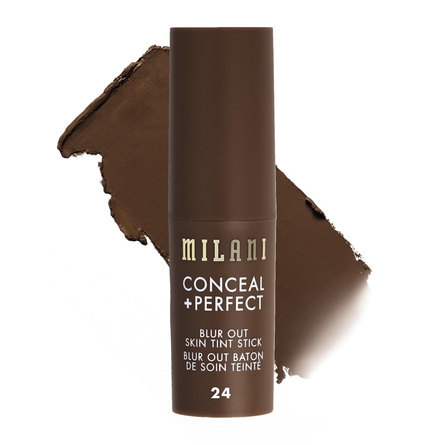 Milani Conceal + Perfect Blur Out Skin Tint Stick - Lightweight Tinted Moisturizer with Vitamin C & E | Soft Matte Finish 02-Fair Neutral