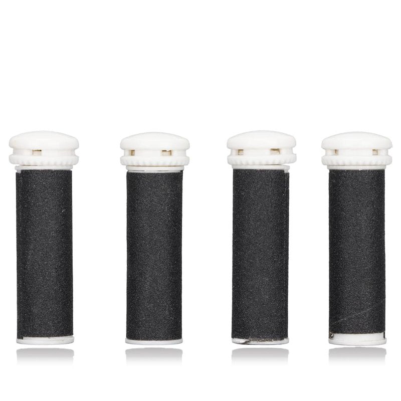 4pcs Replacement Roller Electric Foot File Grinding Tool Replacement Head Reusable Electric Pedicure Accessories for Feet Pedicure Tool