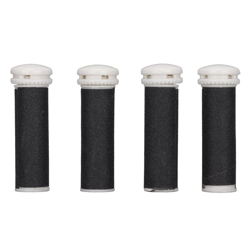 4pcs Replacement Roller Electric Foot File Grinding Tool Replacement Head Reusable Electric Pedicure Accessories for Feet Pedicure Tool