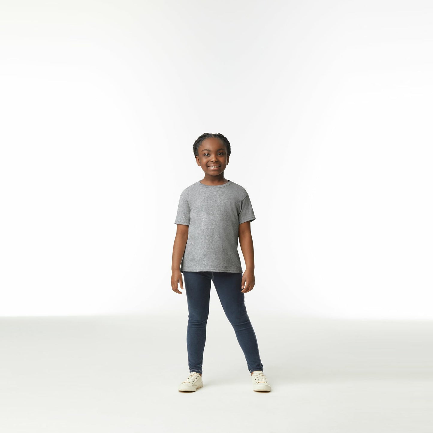 Gildan Youth Ultra Cotton T-Shirt, Style G2000B, Multipack, White (12-Pack), Large