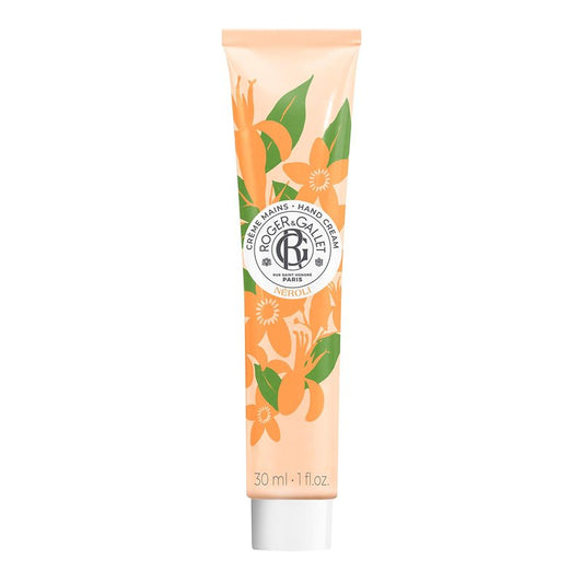ROGER & GALLET Hand & Nail Cream, Hydrating Moisturizer for Dry Skin & Cuticles with Shea Butter & Almond Oil, Non-Greasy Formula (NÉROLI | 1 oz)