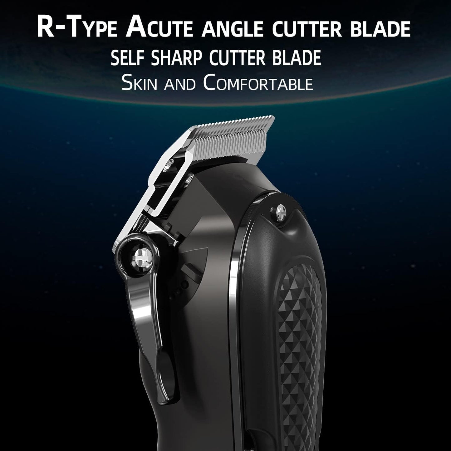 Professional Hair Clippers for Men - Cordless & Corded Barber Clippers | Rechargeable Beard Trimmer for Grooming