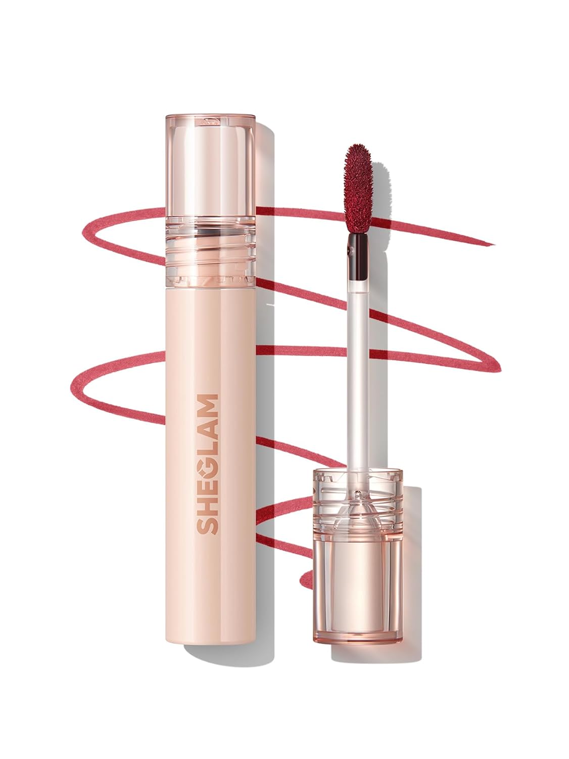 Fall In Line Peel Off Lip Liner Stain - Long Lasting Transfer-Proof Nude Tint | Cherry Bark