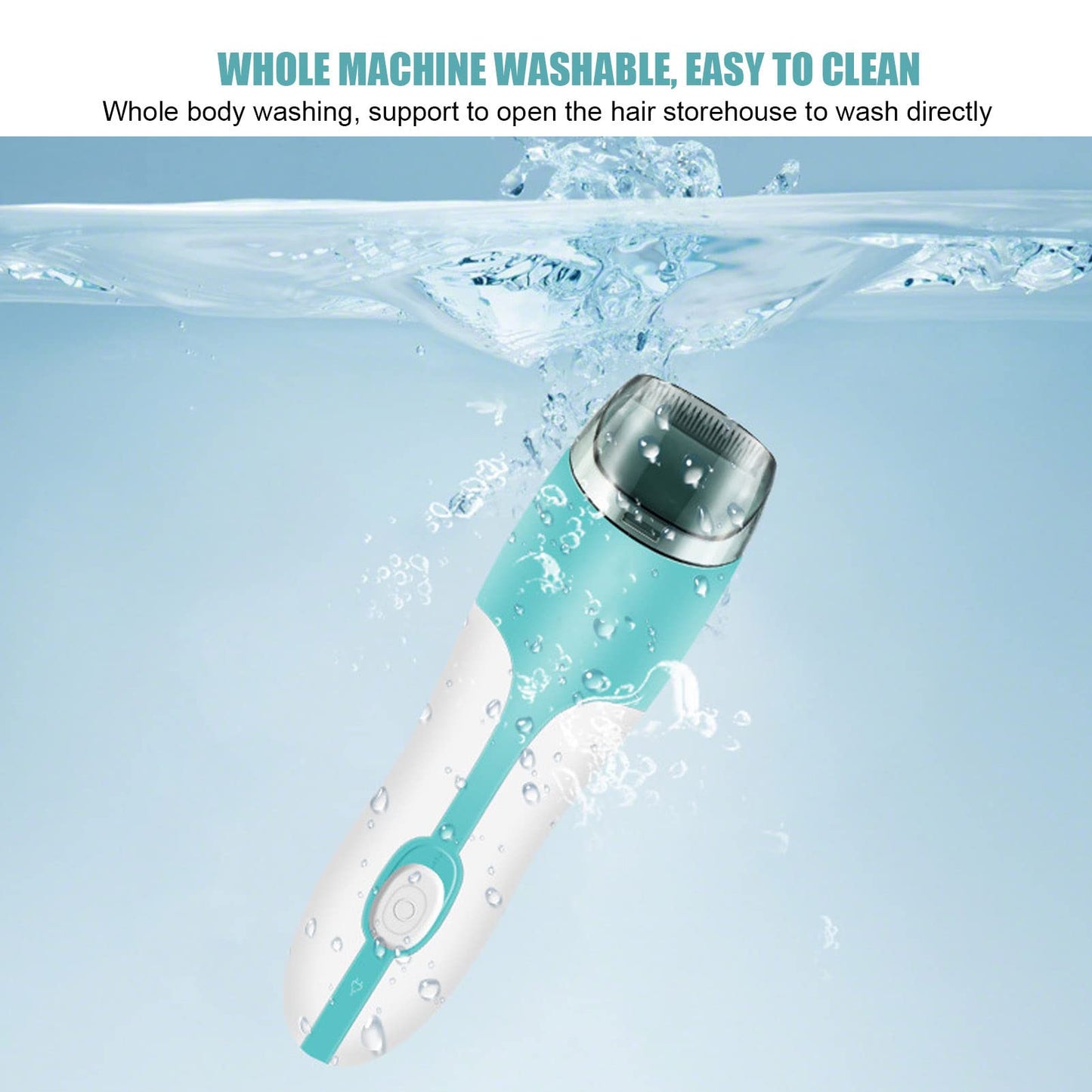Agatige Baby Hair Clipper, Professional Vacuum Auto Sucking Electric Hair Clippers with Trimmer Guide Comb Haircut Rechargeable Cordless Hair Cutting Machine for Infants & Kids