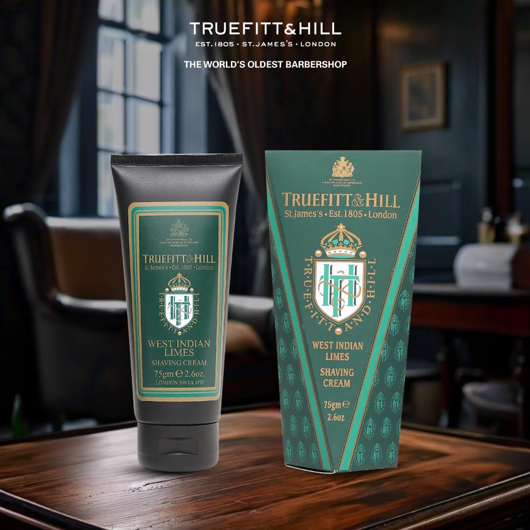 Truefitt & Hill West Indian Limes Shave Cream Tube 75gm