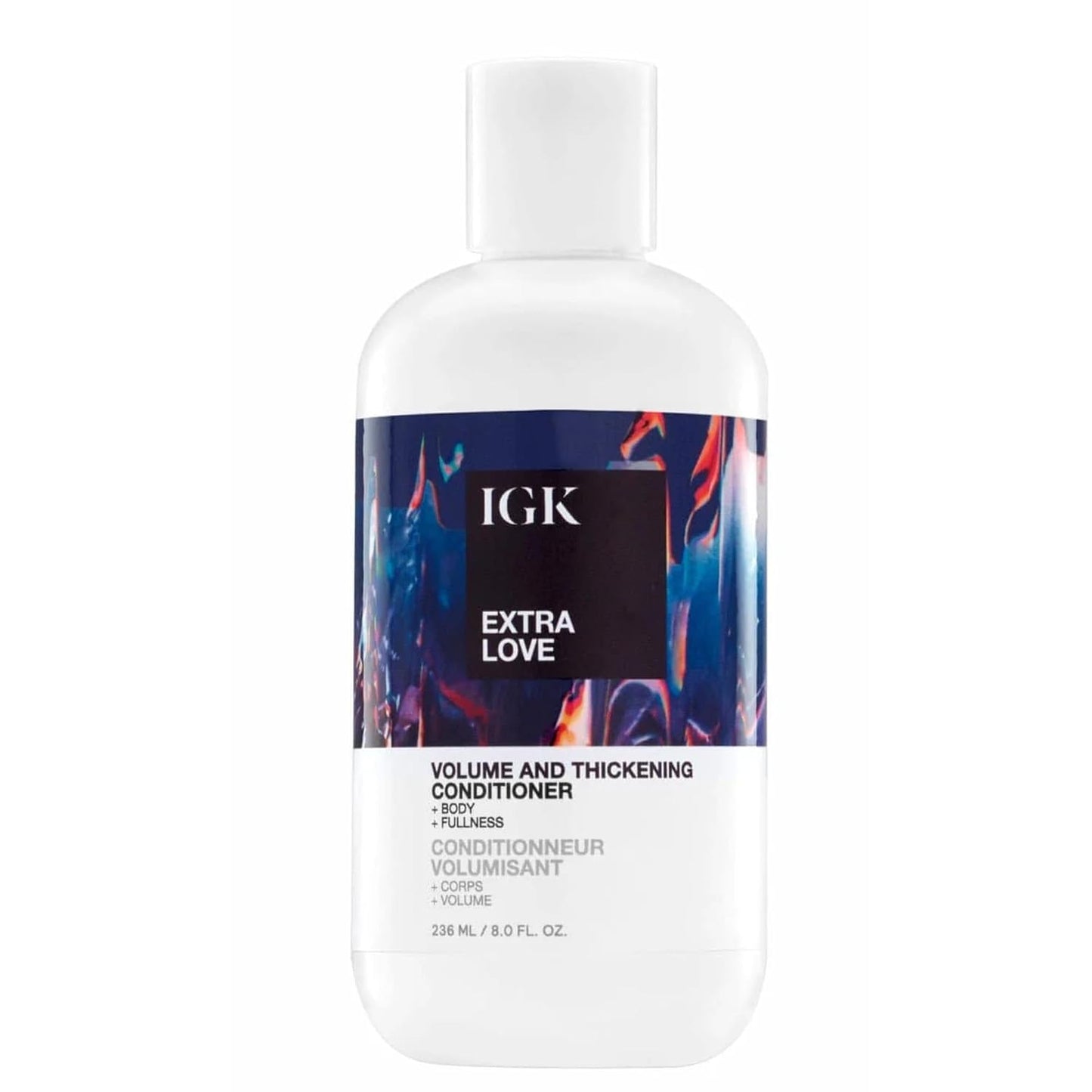 IGK EXTRA LOVE Volume & Thickening Conditioner - Lightweight Formula for Scalp Balance | Vegan & Cruelty-Free