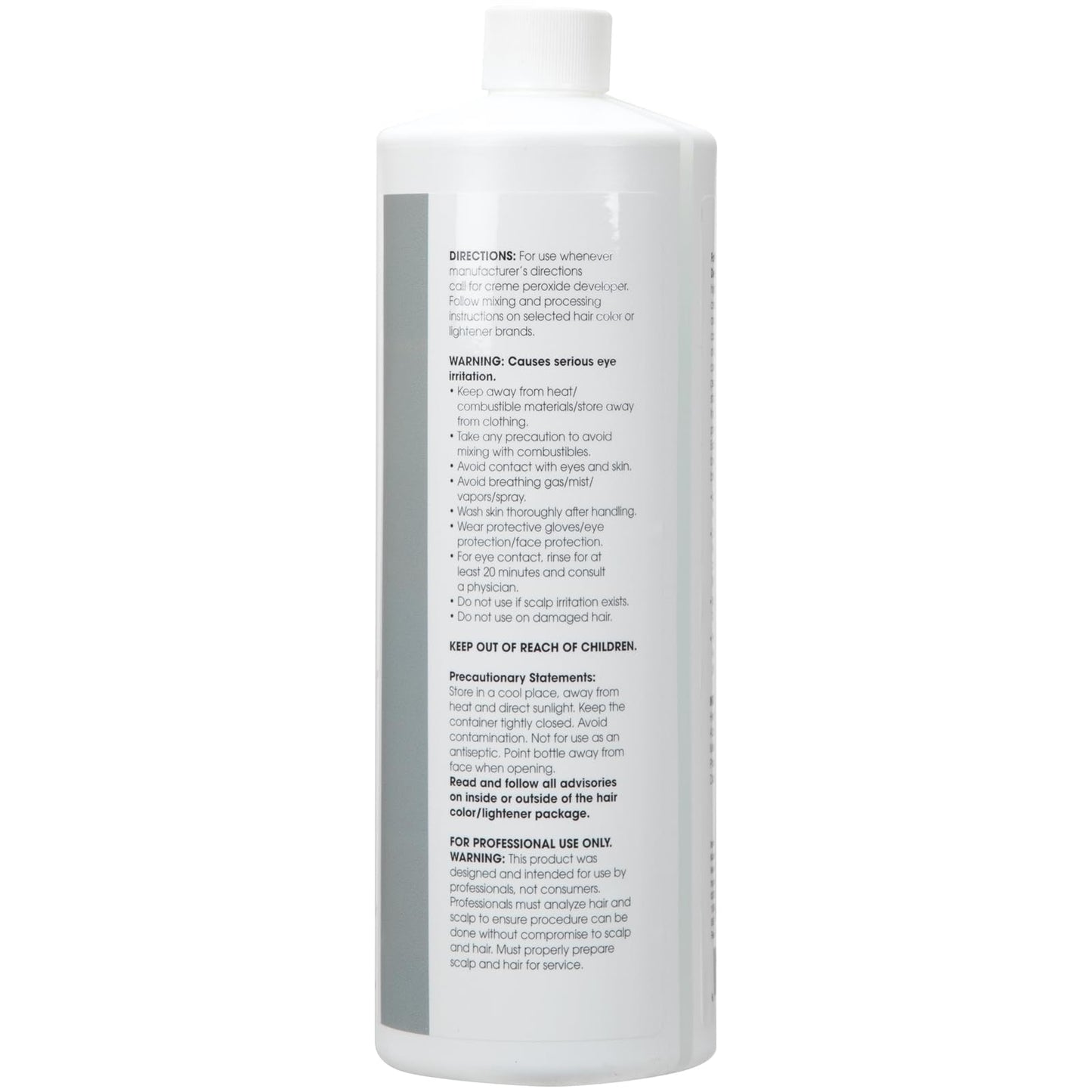 ForPro Expert 30 Volume Crème Developer, 32 Fl Oz – for Hair Lightening, Gray Coverage & Color Deposit with Extra Lift
