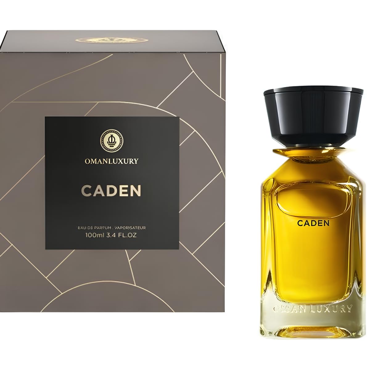 Omanluxury Caden Eau De Parfum Spray for Unisex – 3.4 oz, Boozy, Vanilla & Spicy Gourmand Fragrance with Suede, Cade & Tonka