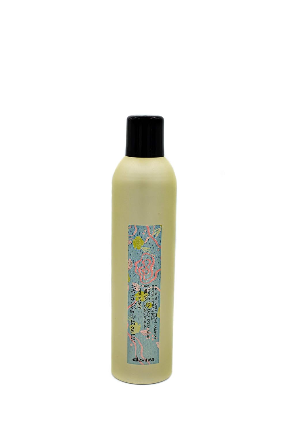 Davines Extra Strong Hairspray - Maximum Hold, Residue-Free Styling | 12 Fl. Oz.