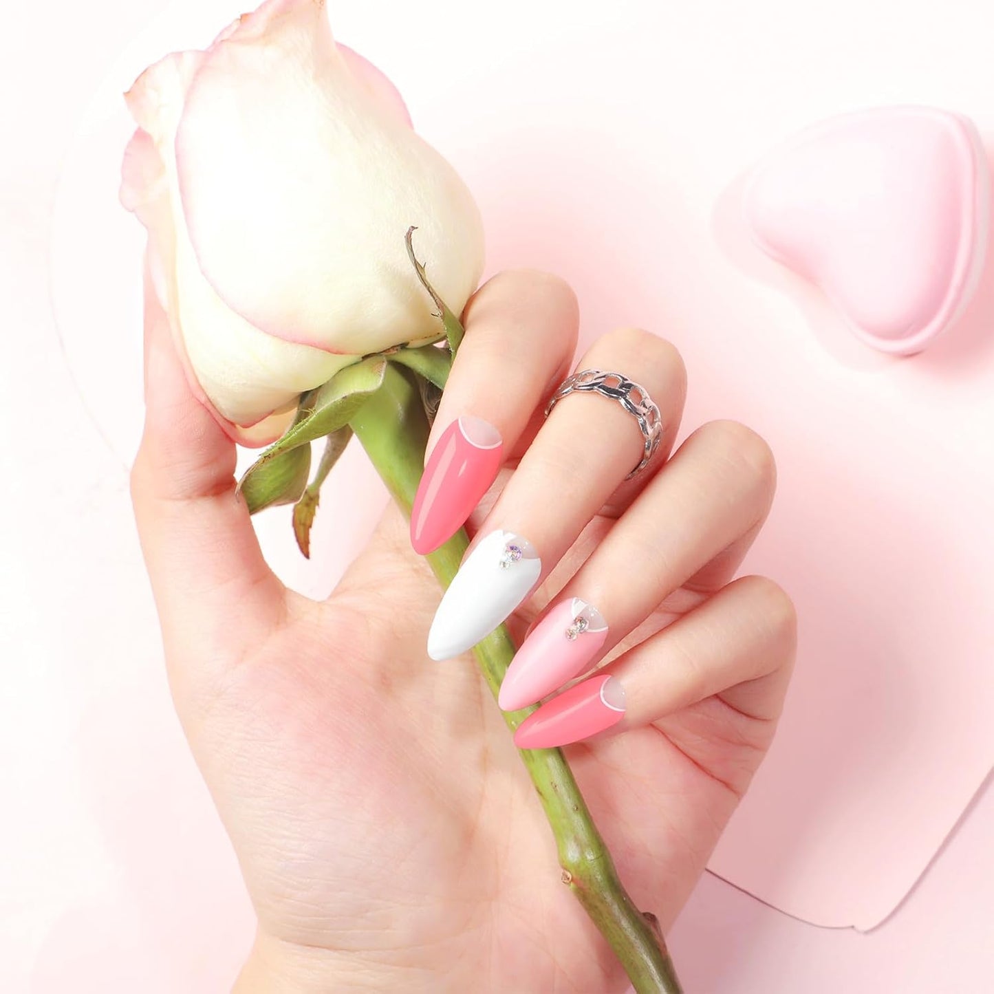 Gel Nail Polish Set - 40PCS Spring & Summer Colors | Glossy & Matte Finish, Soak Off Gels for All Seasons
