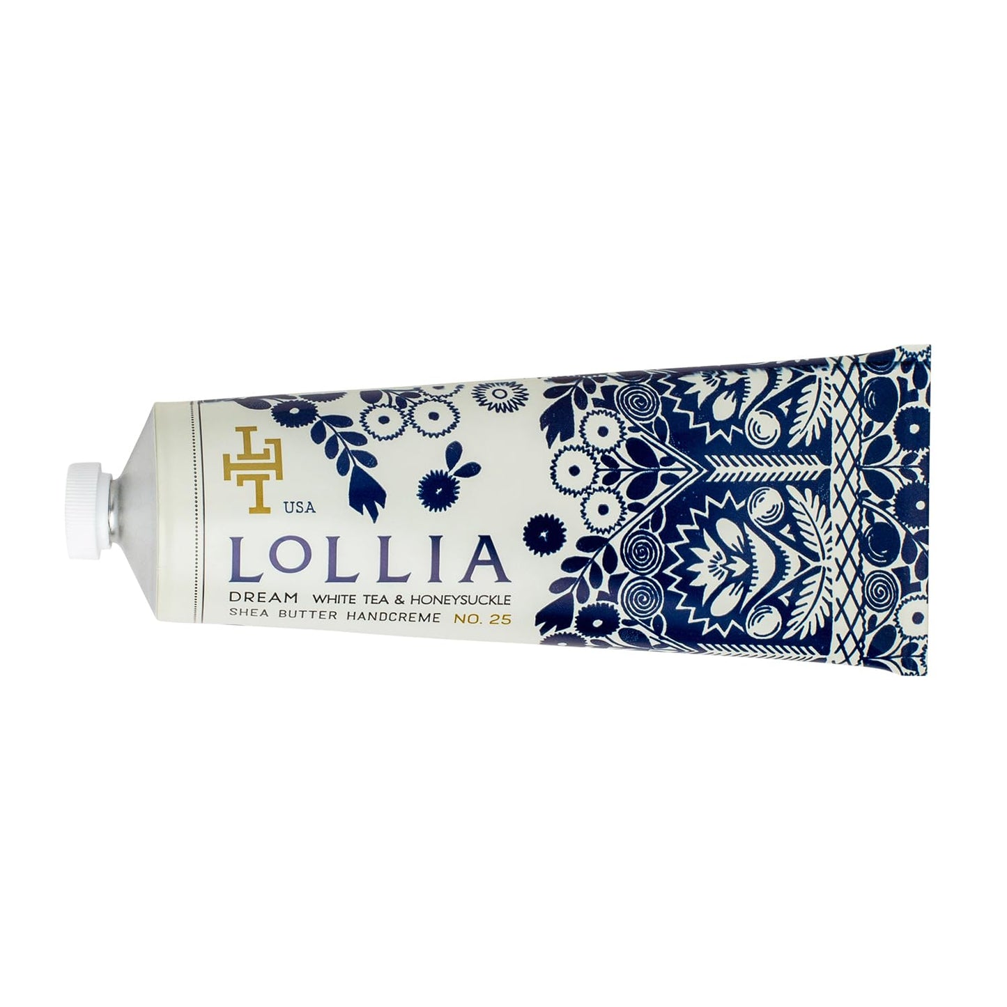 Lollia Always In Rose Hand Cream - Hydrating Rose & Hibiscus Lotion for Soft Skin | 4 oz.