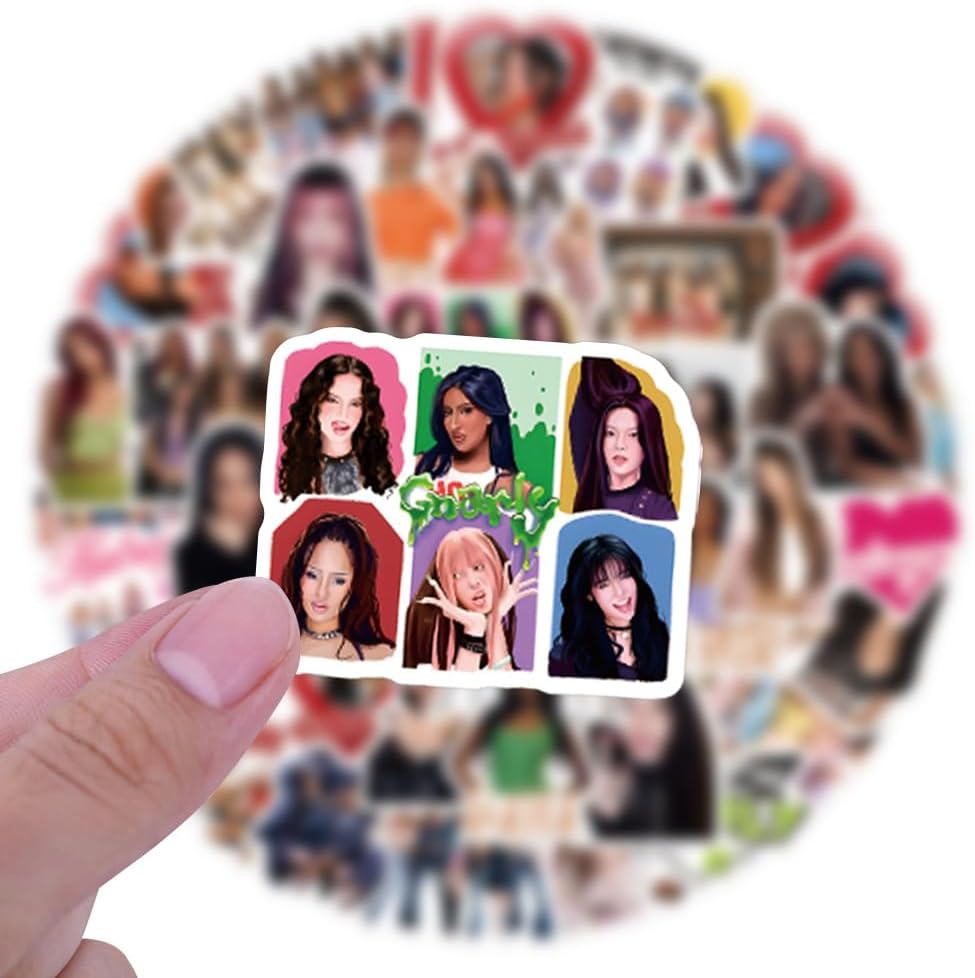 120 PCS Waterproof Vinyl Katseye Stickers | Pop Korean Girls Decals for Laptops, Water Bottles, Phones & More