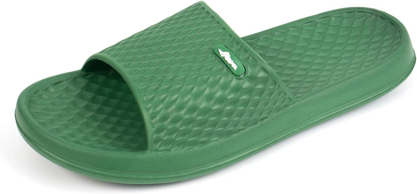 FunkyMonkey Women's Non-Slip Shower Slippers - Indoor & Beach Sandals | Comfortable & Stylish
