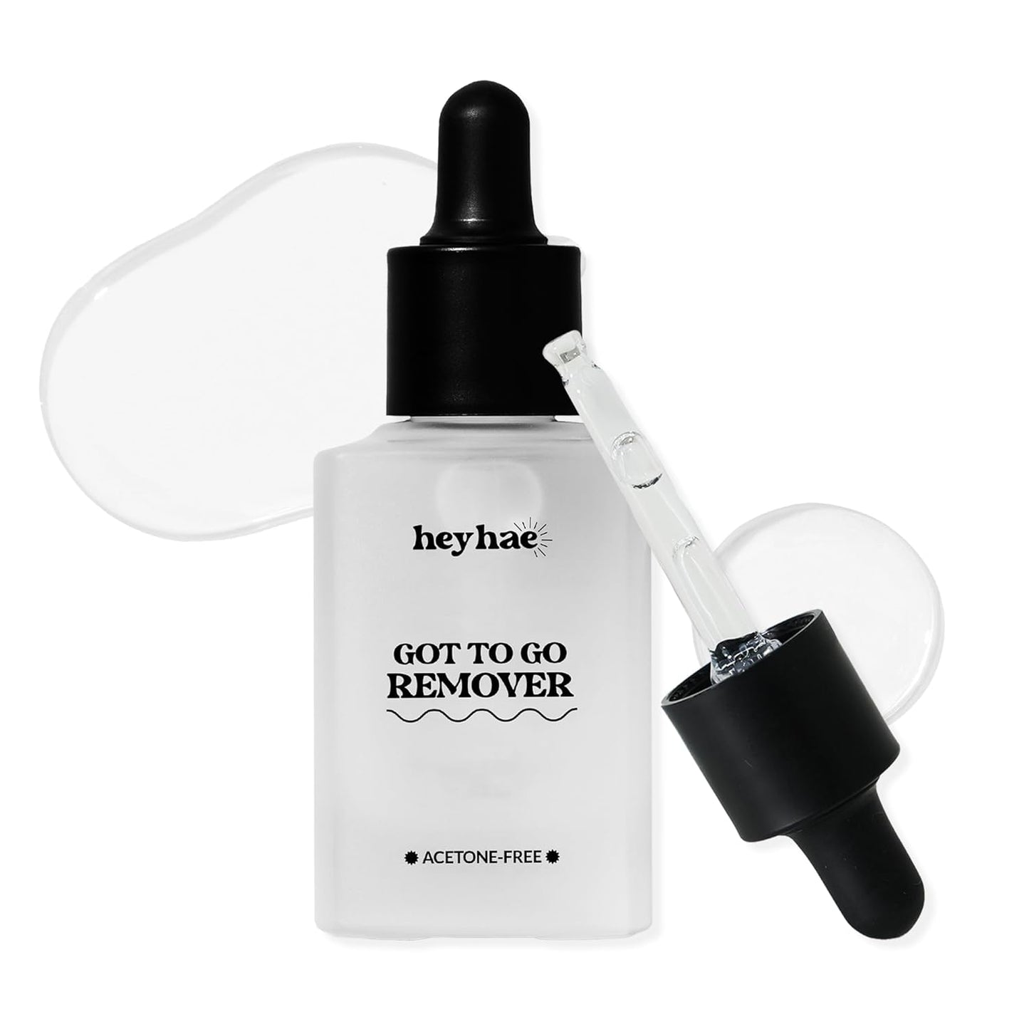 Semi-Cured Gel Nail Strip Remover - Gentle, Moisturizing, Acetone-Free Solution | Non-Drying Hypoallergenic Formula