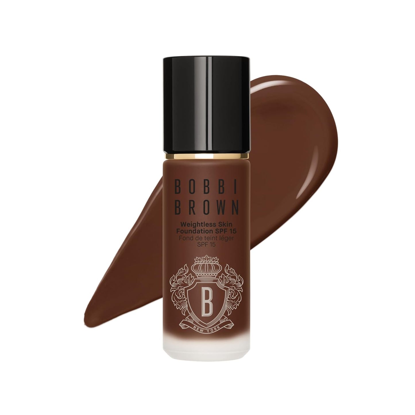 Bobbi Brown Weightless Skin Foundation SPF 15 - Oil-Control & 24-Hour Hydration | Natural Matte Finish, 1 Fl Oz