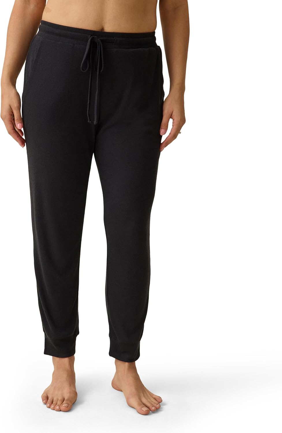 Ribbed Maternity & Postpartum Jogger Pajama Pants - Adjustable Lounge Sleepwear for Pregnancy | Soft & Comfortable
