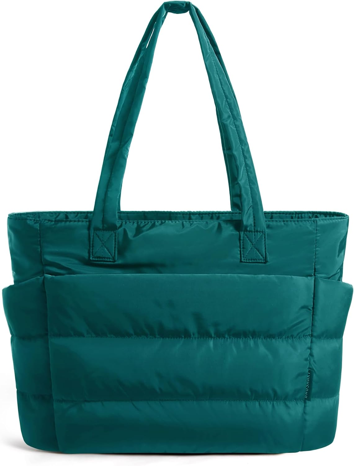 BAGSMART Tote Bag for Women - Lightweight Puffy Shoulder Bag with Compartments for Travel & Gym | Versatile Design