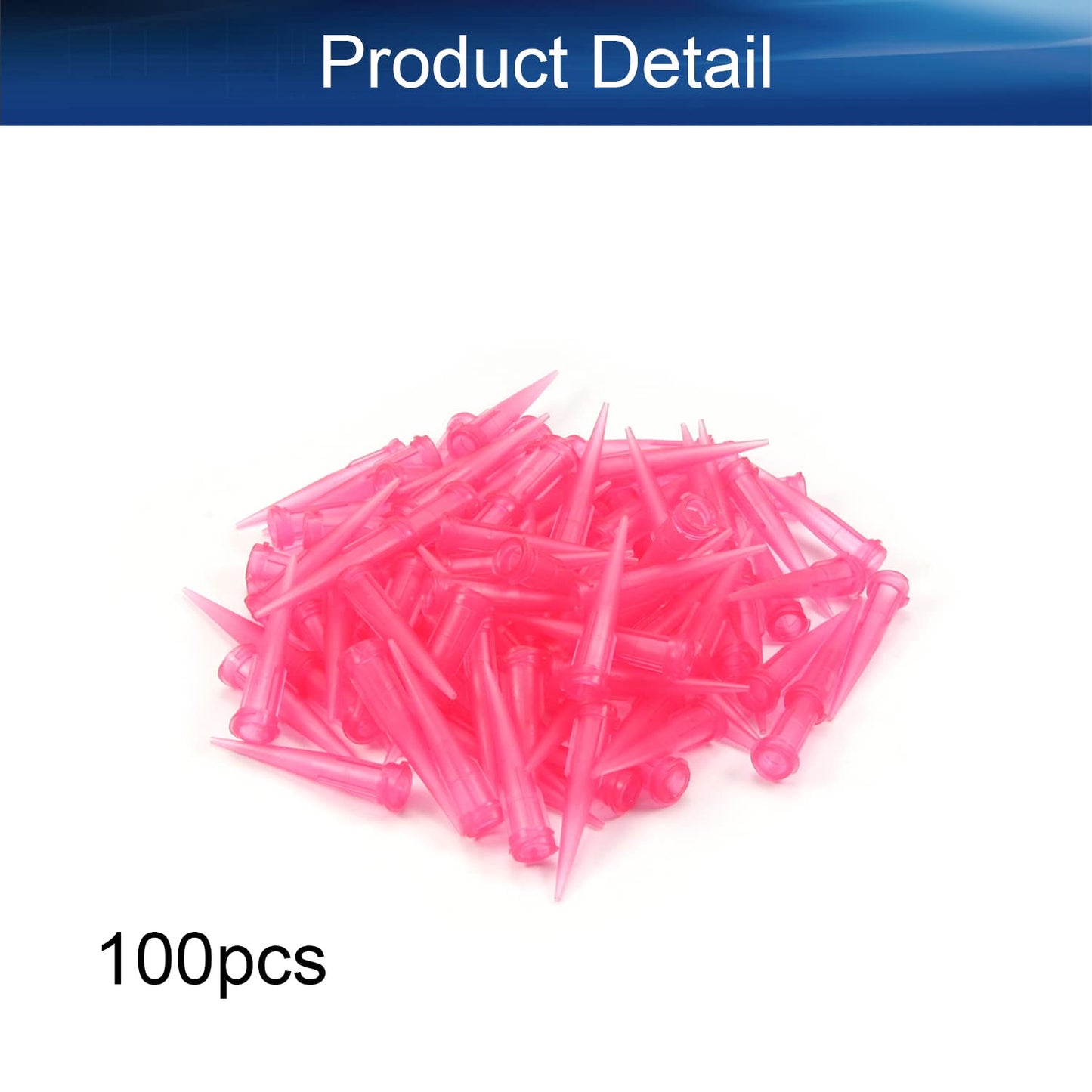 20Ga Plastic Tapered Pinhead Blunt Tip Dispenser Needles 100Pcs