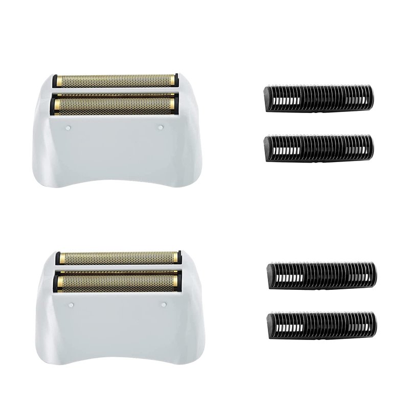 VALLNEI Pro Shaver Replacement Foil and Cutters compatible with andis 17150(TS-1)/17155/17200 shaver ProFoil Lithium replacement" Silver 2 Pack