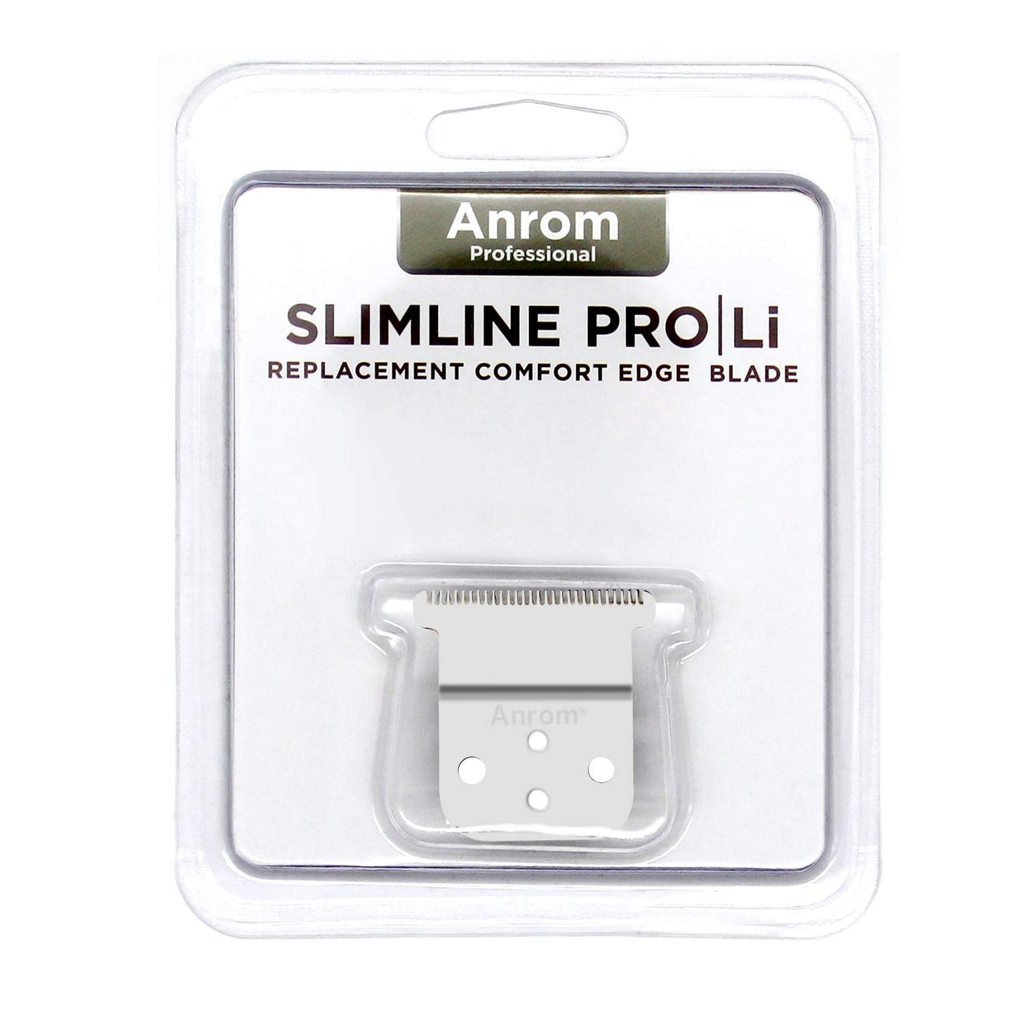 Anrom Trimmer Replacement T Blade Set, Ceramic Blade -Carbon Steel Blade Set for Andis Slimline Pro Li D7/D8 Hair Clipper Trimmer D7#32655 D8#32400 (Silver)