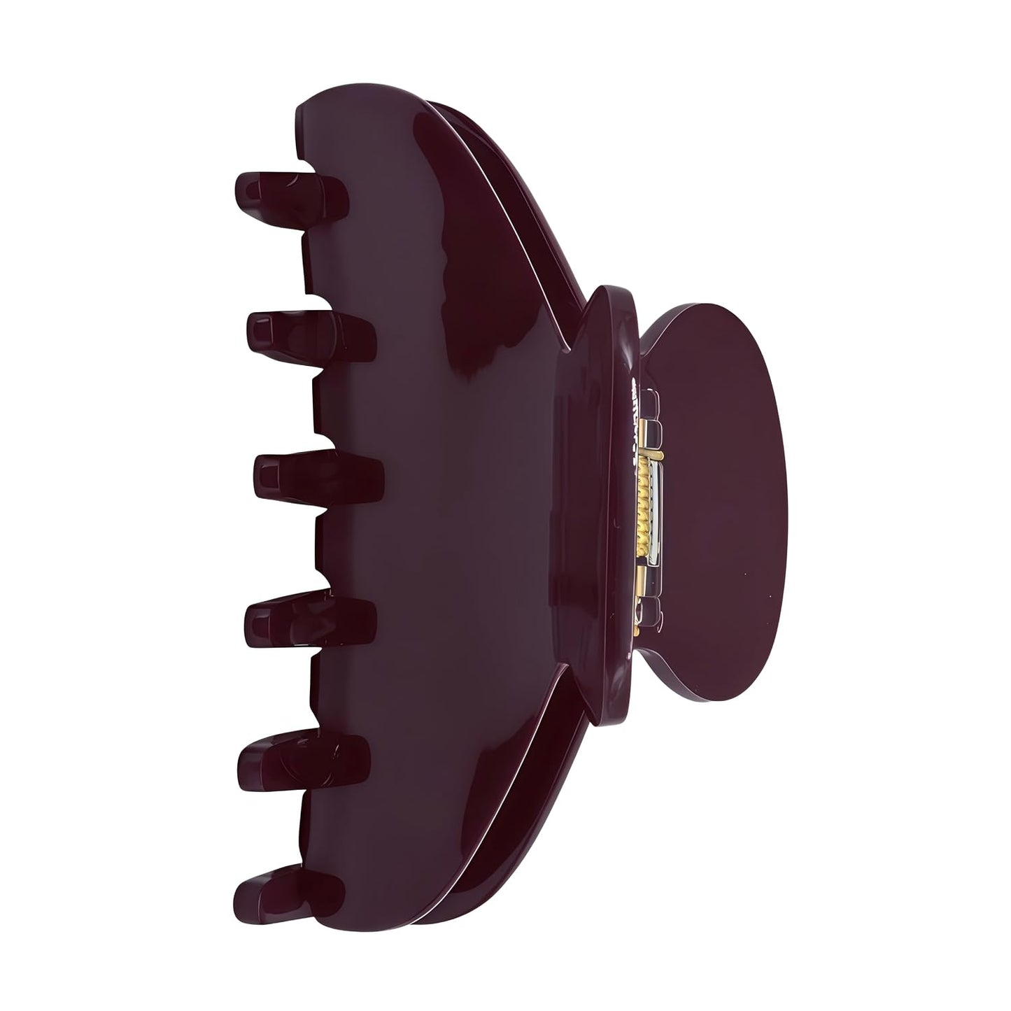 Cute Durable Acetate Hair Clips - 3-Inch Cherry Red Claw Clips for Fine & Medium Thick Hair