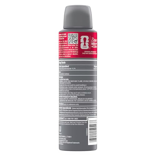 Dove Men+Care FIFA Striker Swag Dry Spray Antiperspirant 72H