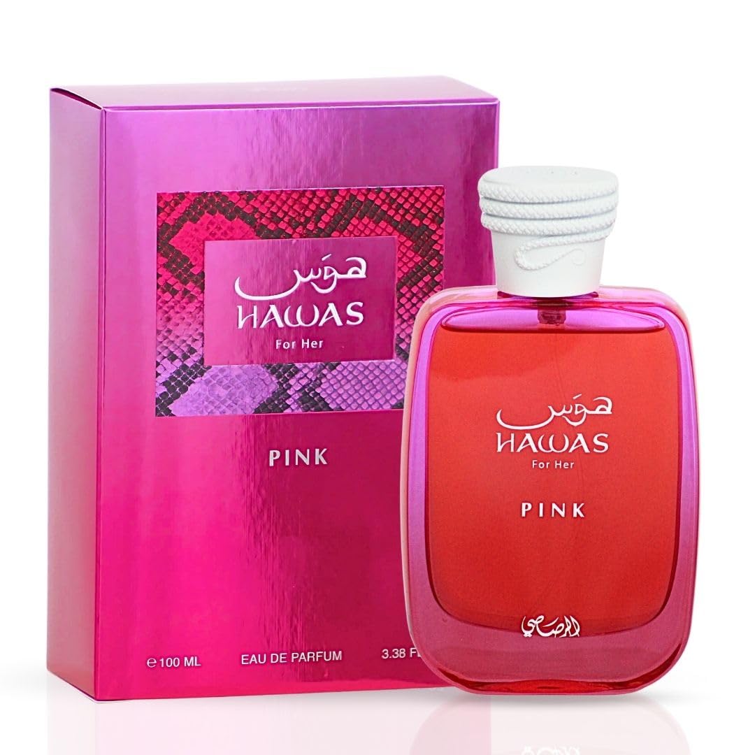 Hawas For Men Eau De Parfum Spray - Long Lasting Arabian Fragrance | 100ML (3.4 Oz) - Perfect for Daily Elegance & Special Occasions