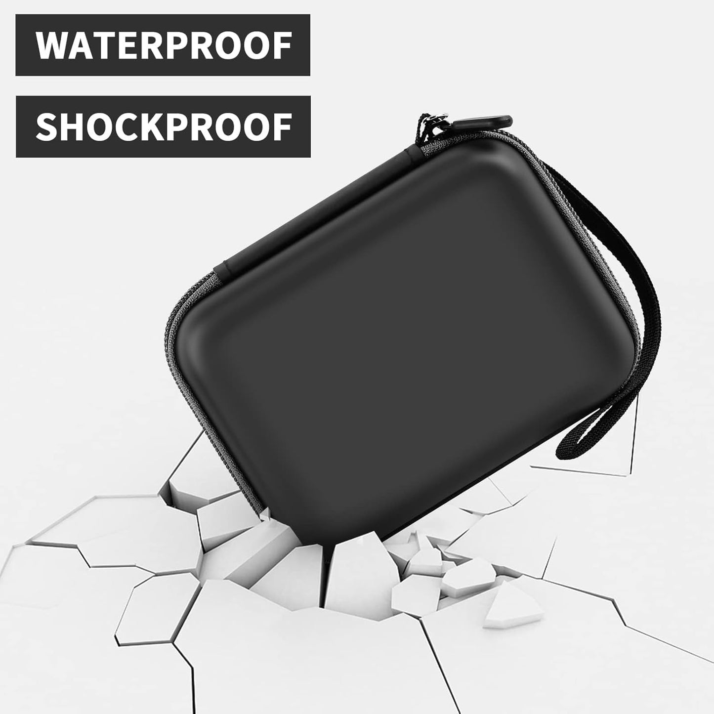 ANKHOH Print Camera Case for Kodak Mini Shot 3 Retro 4PASS Wireless Instant Camera & Photo Printer, Picture Printer Carrying Storage Bag Holder Fits for Kodak Mini 3 Retro (Box Only)