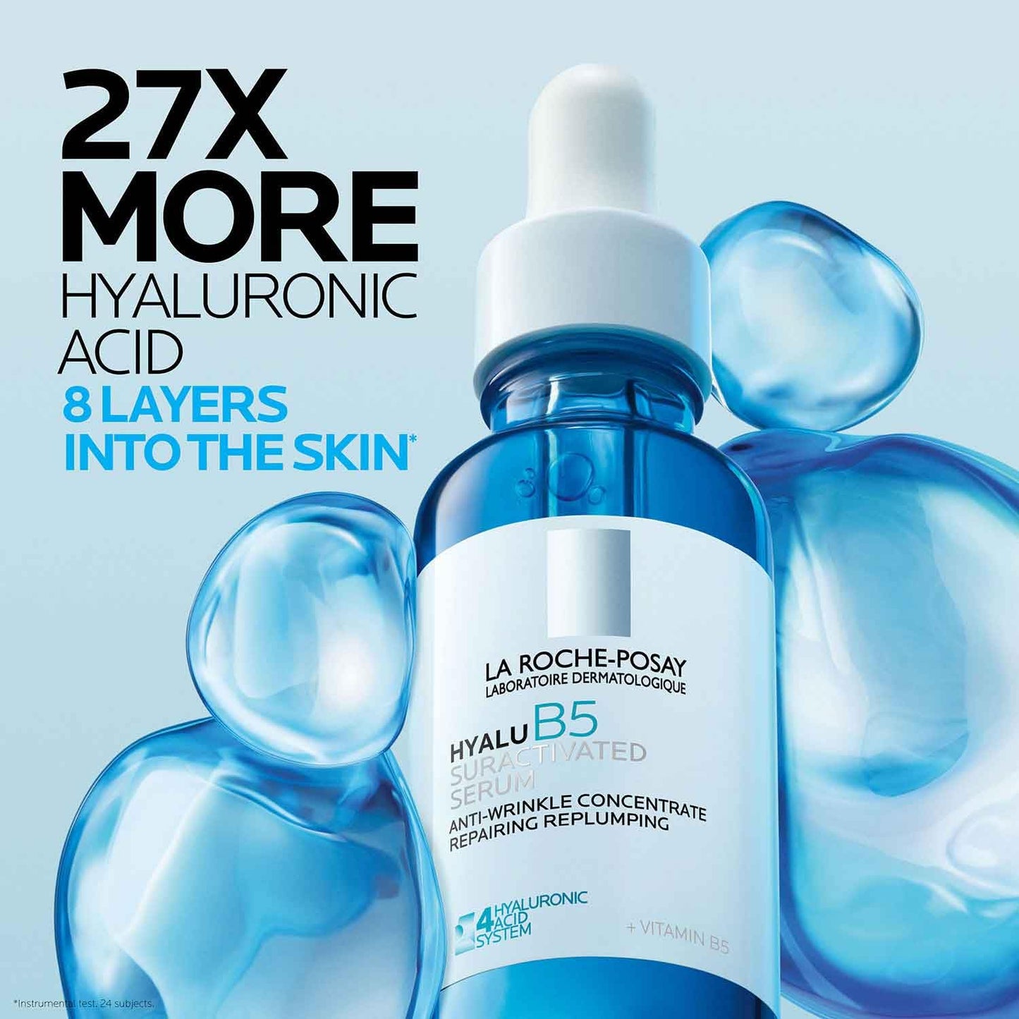 La Roche-Posay Hyalu B5 Hyaluronic Acid Serum - Hydrating Anti-Aging Formula for Sensitive Skin | 30ml
